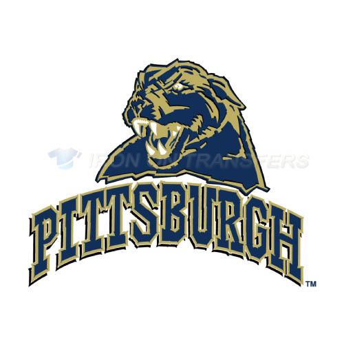 Pittsburgh Panthers Logo T-shirts Iron On Transfers N5895 - Click Image to Close